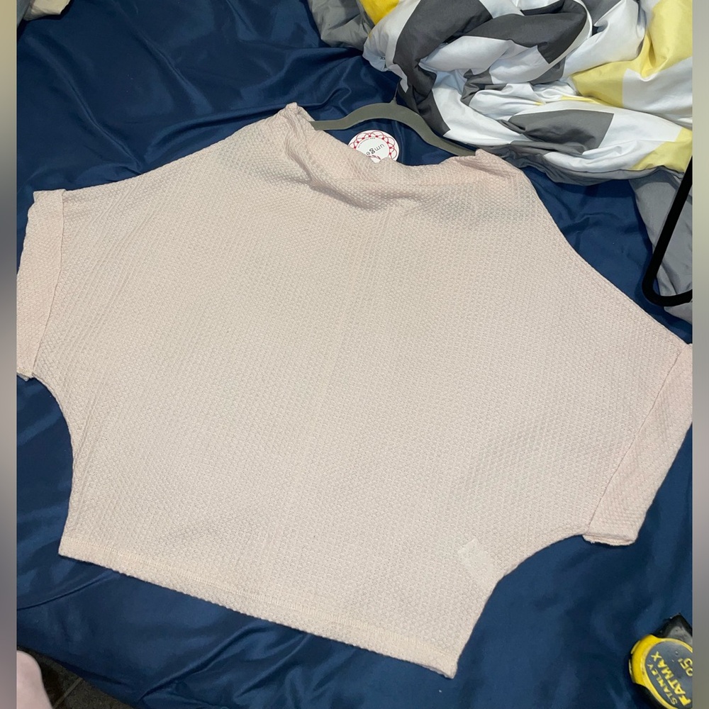 NWT Umgee Oversized Cowl Neck Off Shoulder Knit Top - Picture 8 of 8